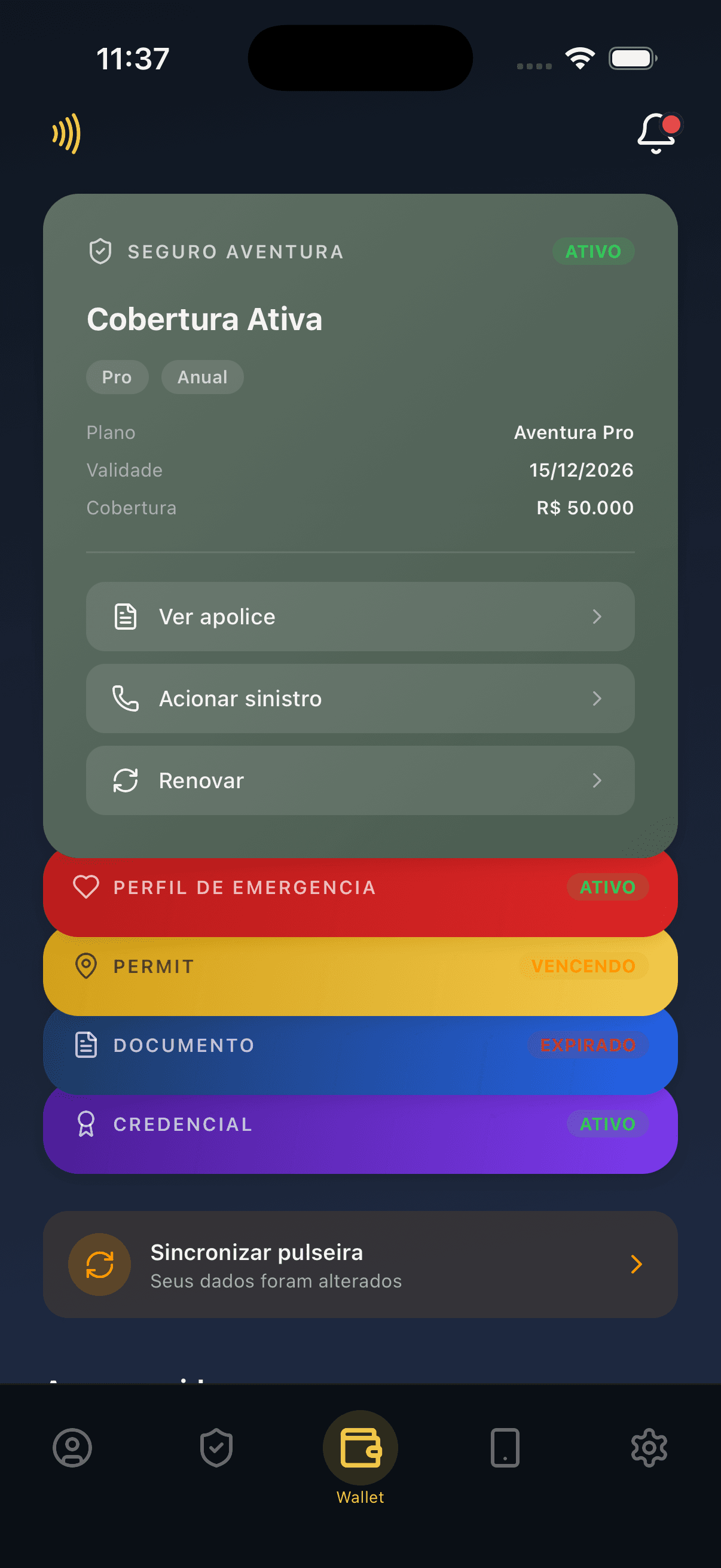 App screen 1
